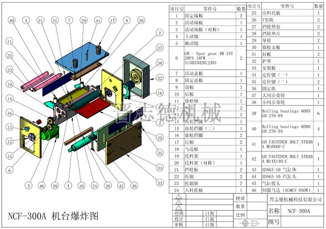 NC送料機(jī)3D裝配圖